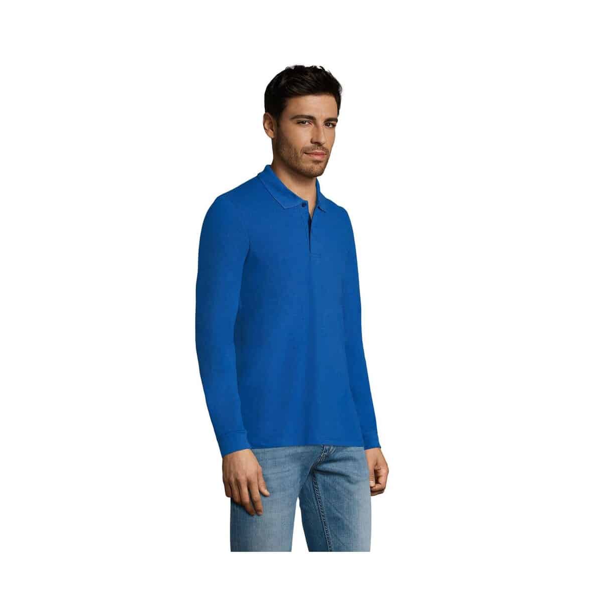 PERFECT MEN LSL POLO 180g PERFECT LSL MEN s02087-rb-side