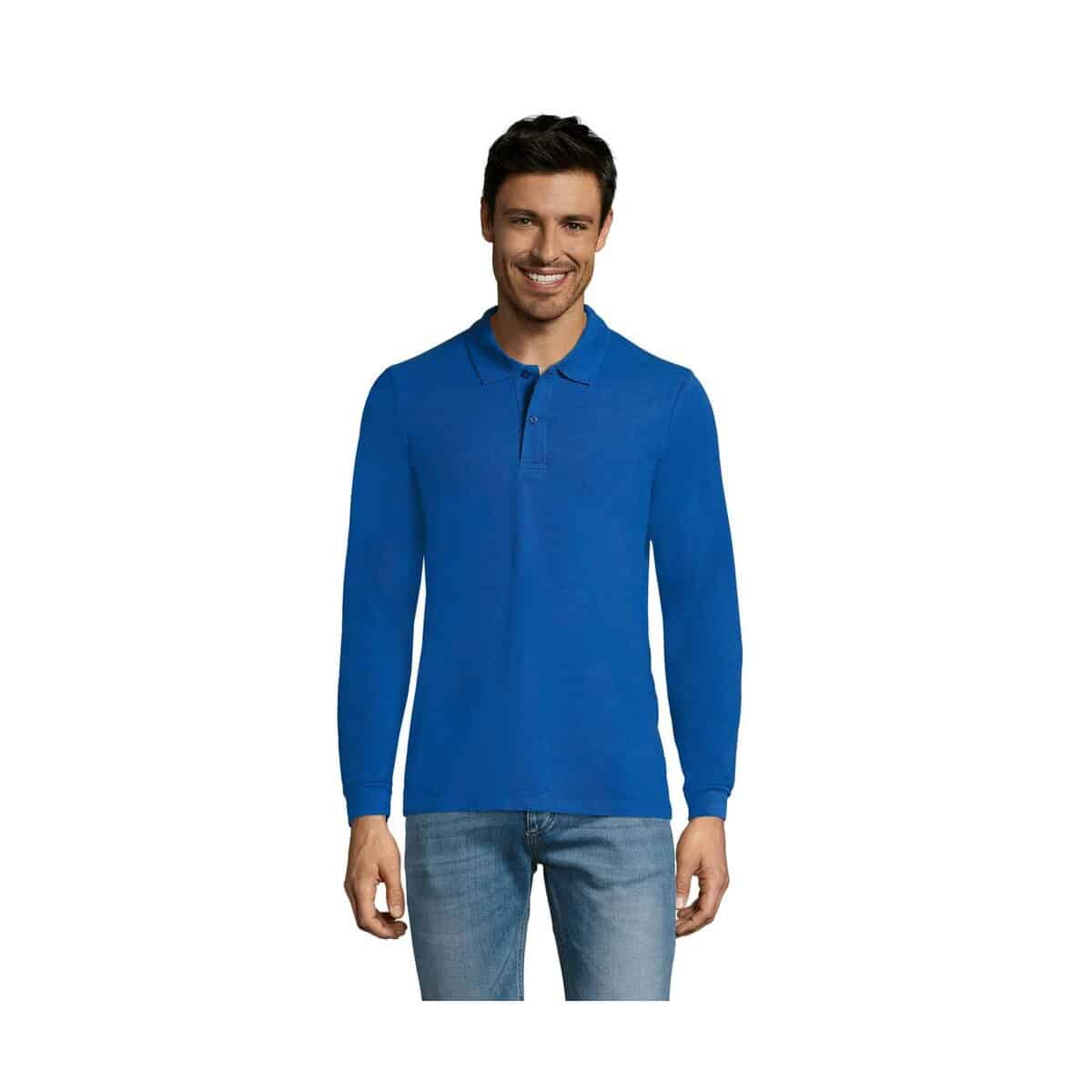 PERFECT MEN LSL POLO 180g PERFECT LSL MEN s02087-rb