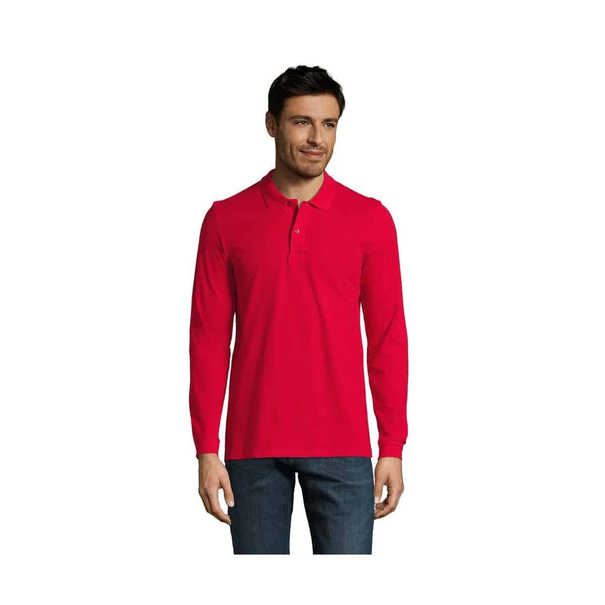 PERFECT MEN LSL POLO 180g PERFECT LSL MEN s02087-rd