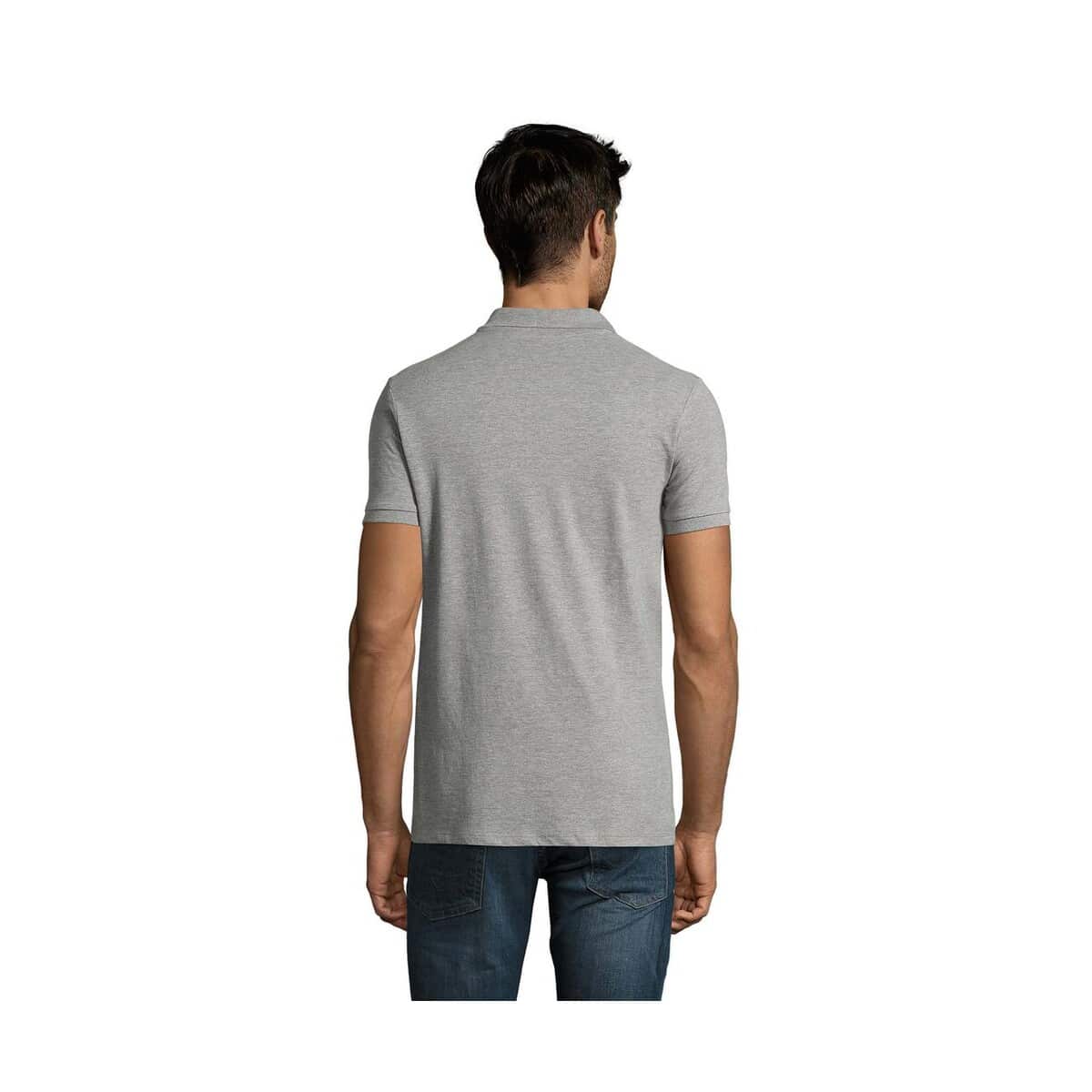PERFECT MEN Polo 180g PERFECT MEN s11346-gy-back