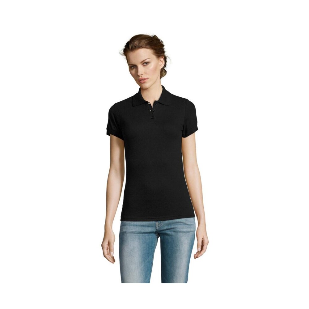 PRIME Damskie POLO 200g PRIME WOMEN s00573-bk