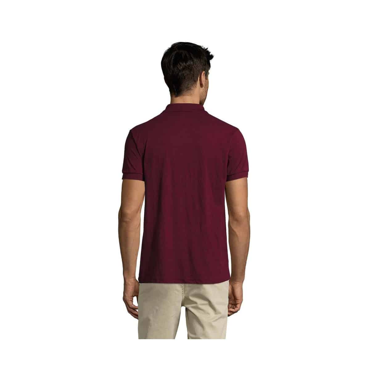PRIME Męskie polo 200g PRIME MEN s00571-bg-back