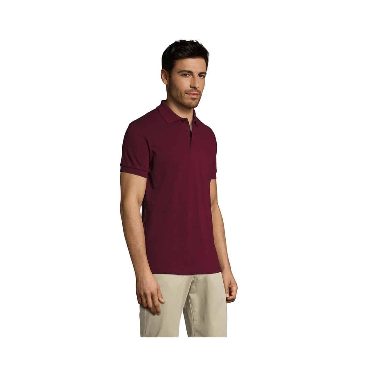 PRIME Męskie polo 200g PRIME MEN s00571-bg-side