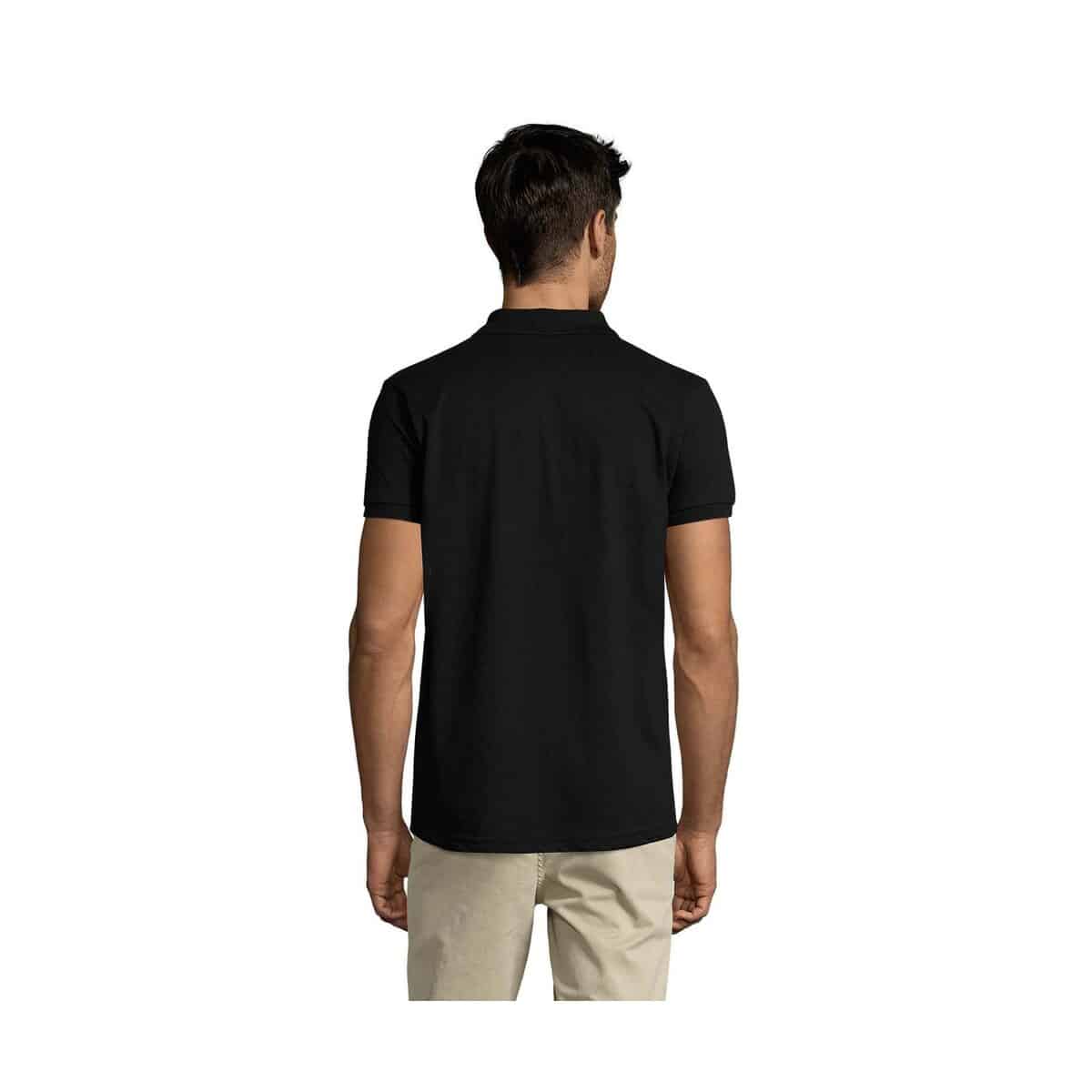 PRIME Męskie polo 200g PRIME MEN s00571-bk-back