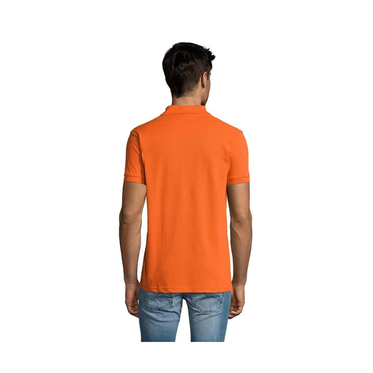 PRIME Męskie polo 200g PRIME MEN s00571-or-back