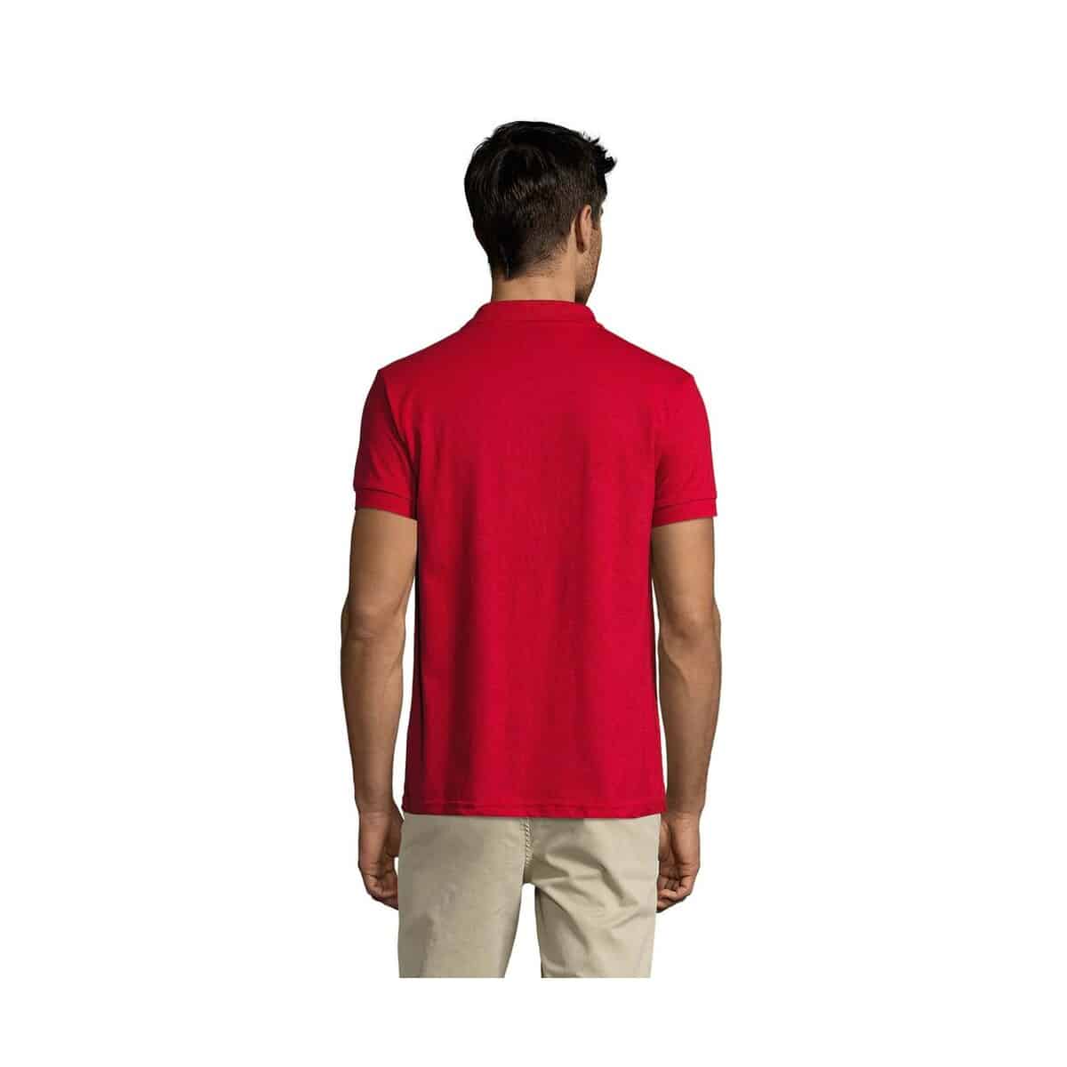 PRIME Męskie polo 200g PRIME MEN s00571-rd-back