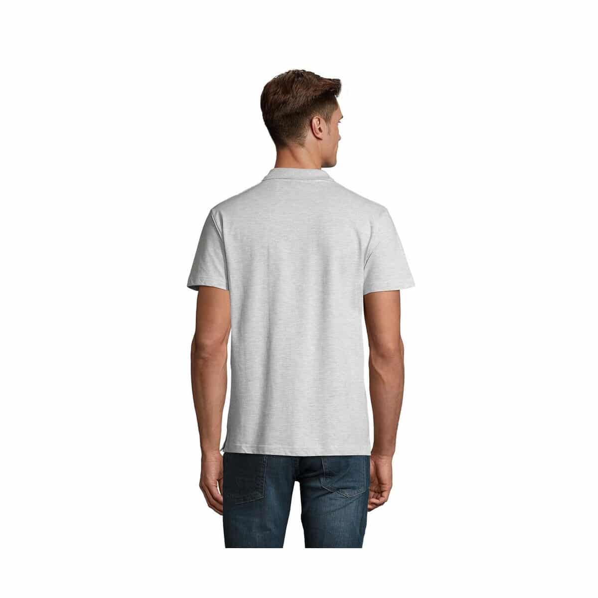 SPRING II MEN Polo 210g SPRING II s11362-as-back