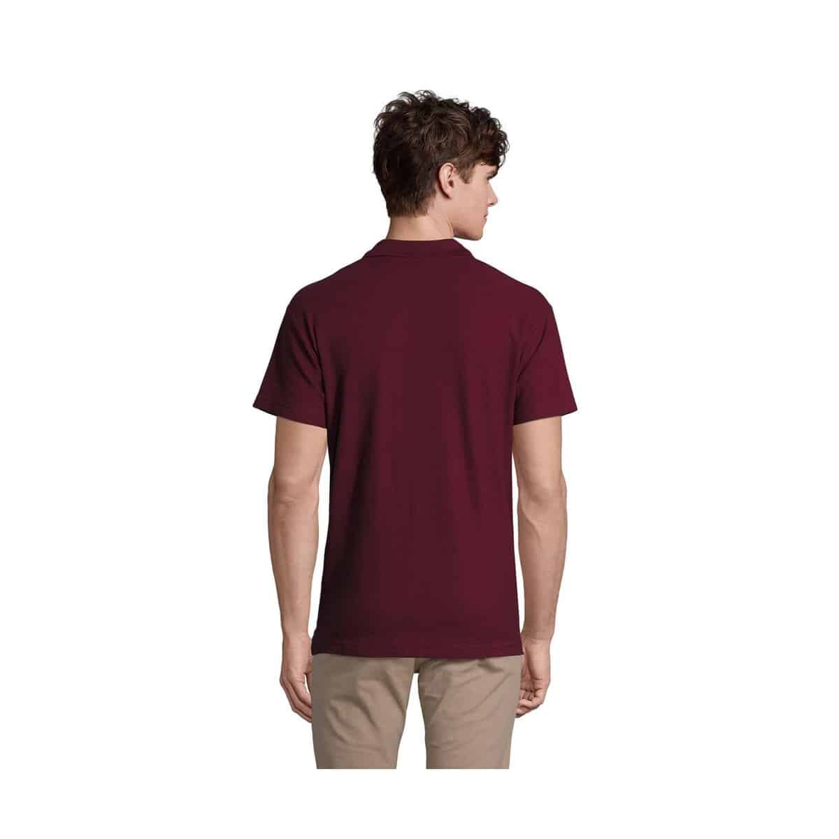 SPRING II MEN Polo 210g SPRING II s11362-bg-back
