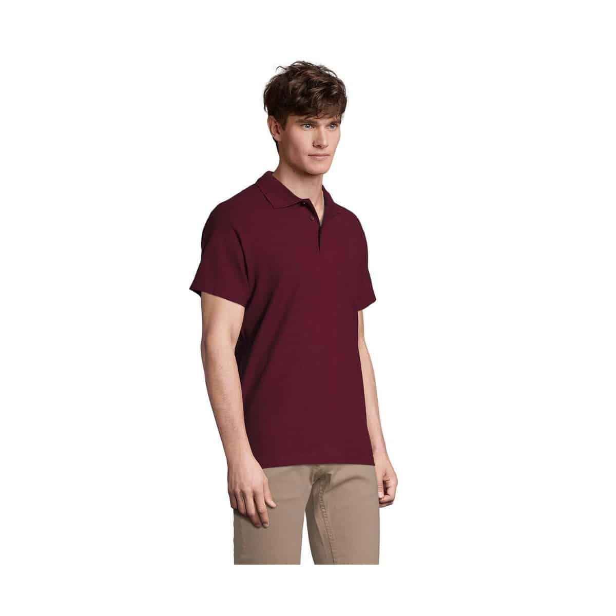 SPRING II MEN Polo 210g SPRING II s11362-bg-side