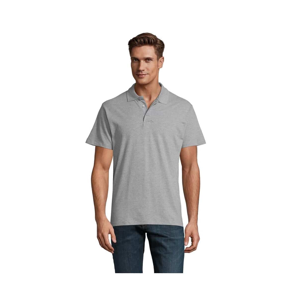 SPRING II MEN Polo 210g SPRING II s11362-gy
