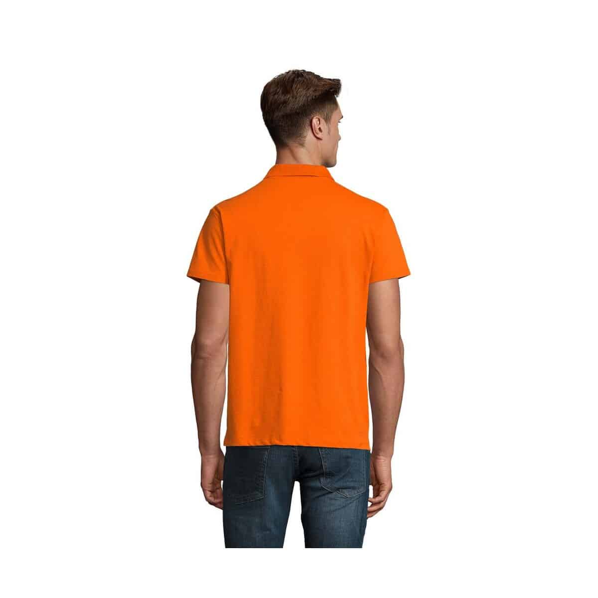 SPRING II MEN Polo 210g SPRING II s11362-or-back