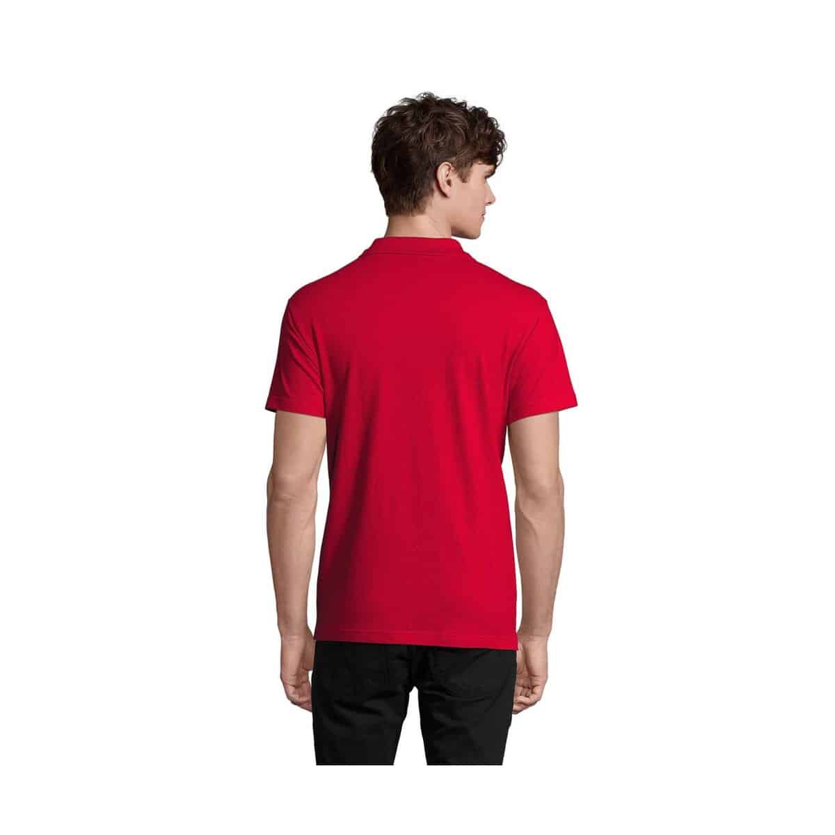 SPRING II MEN Polo 210g SPRING II s11362-rd-back