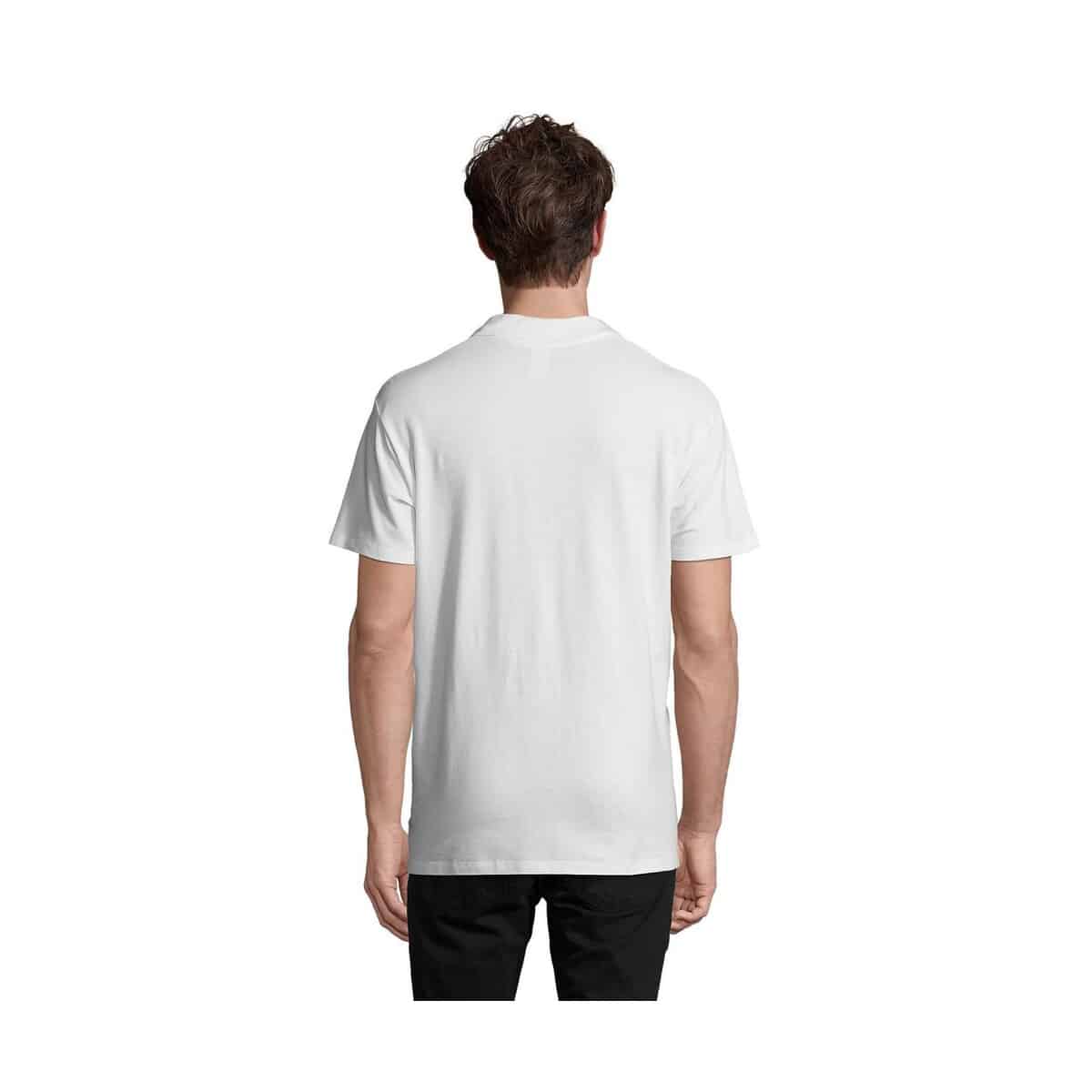 SPRING II MEN Polo 210g SPRING II s11362-wh-back