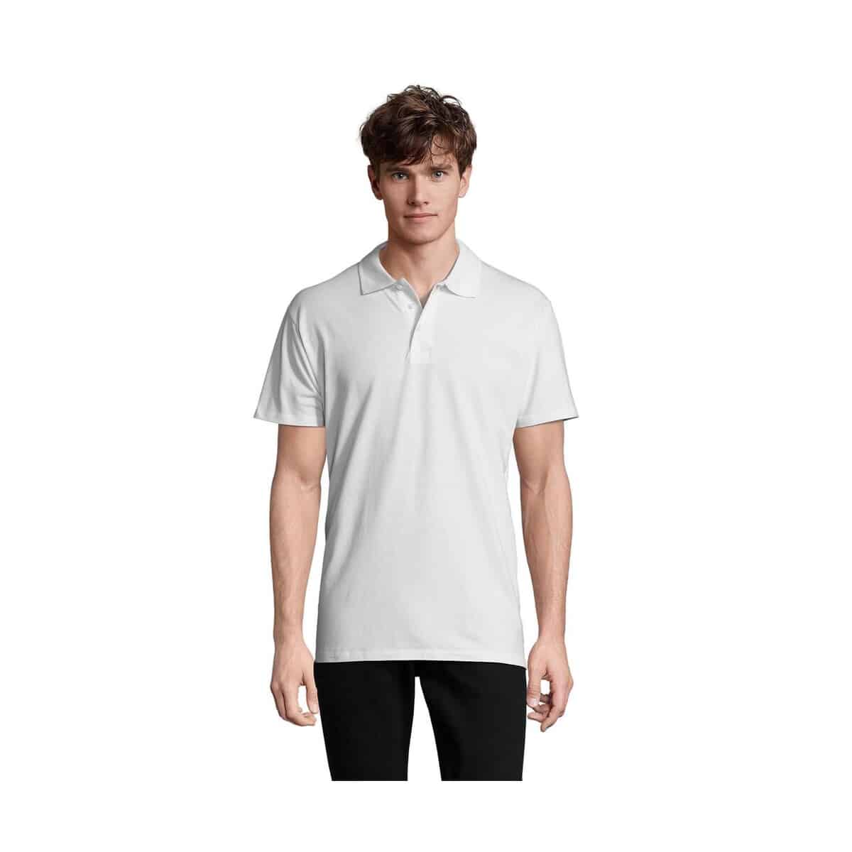 SPRING II MEN Polo 210g SPRING II s11362-wh