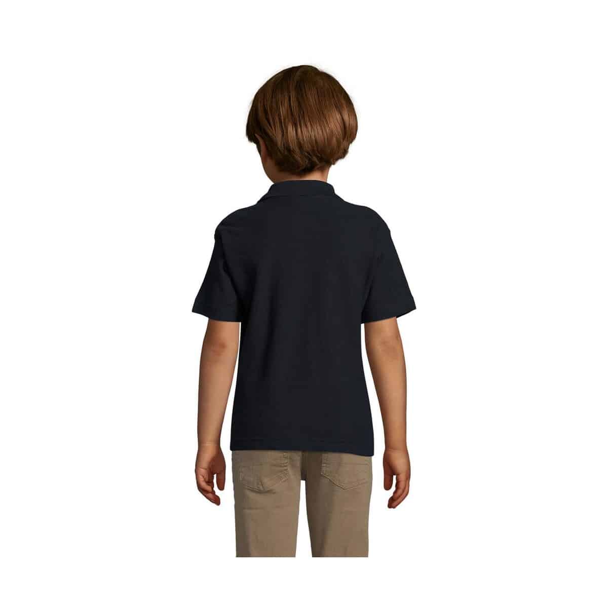 SUMMER II KIDS Polo 170g SUMMER II KIDS s11344-ny-back