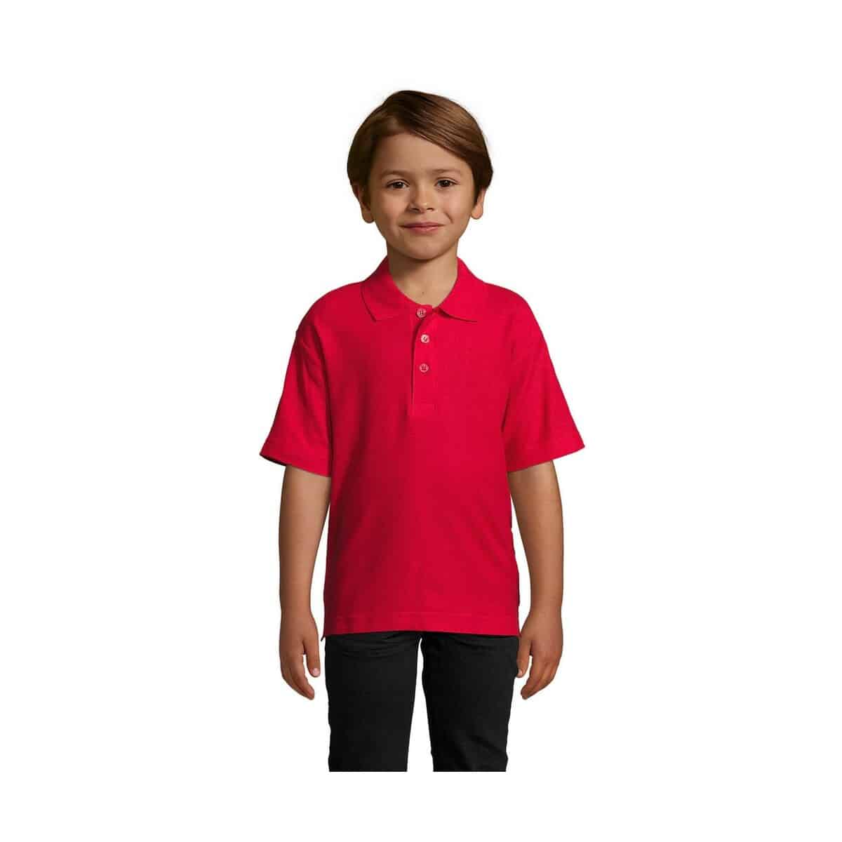 SUMMER II KIDS Polo 170g SUMMER II KIDS s11344-rd