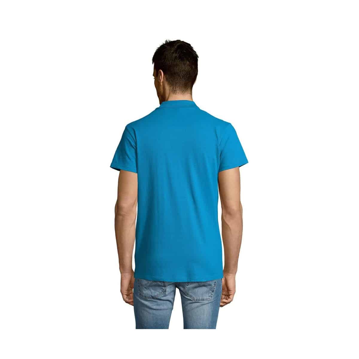 SUMMER II MEN polo 170g SUMMER II s11342-aq-back