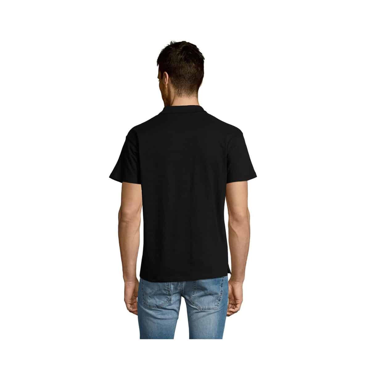 SUMMER II MEN polo 170g SUMMER II s11342-bk-back