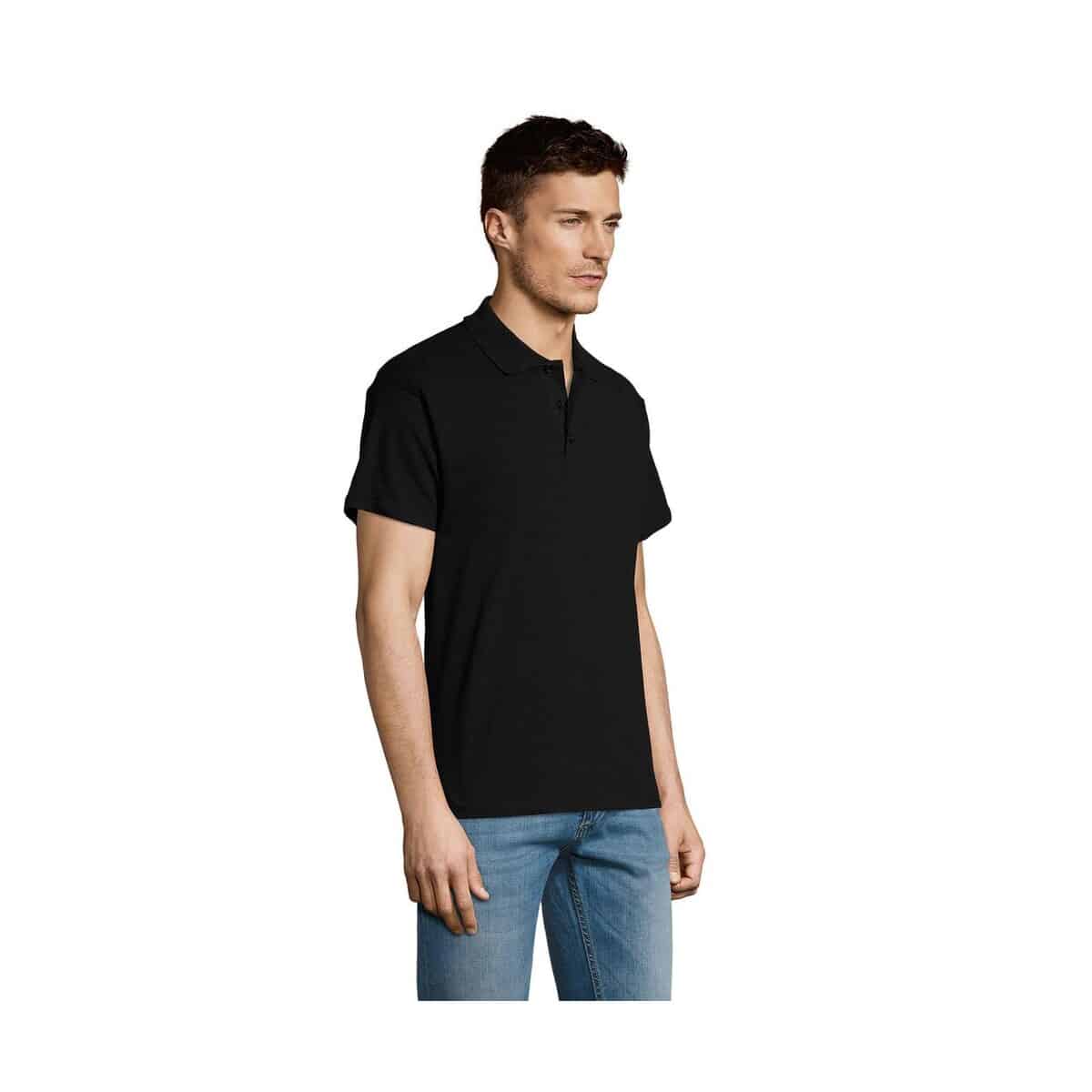 SUMMER II MEN polo 170g SUMMER II s11342-bk-side