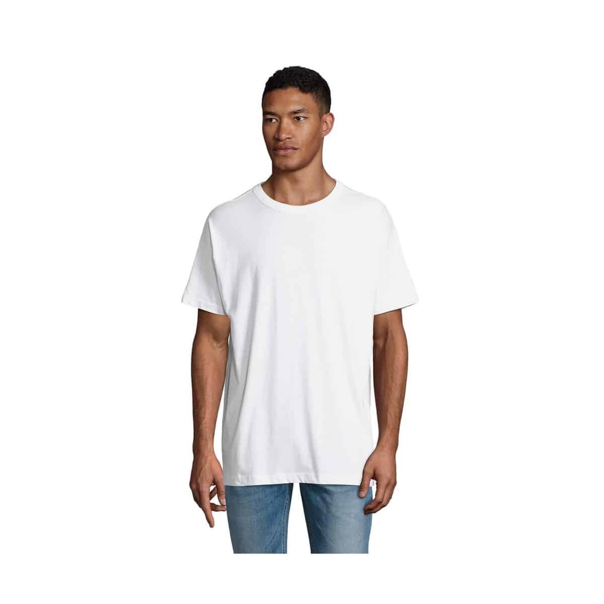 BOXY MEN T-SHIRT OVERSIZE BOXY MEN s03806-wh