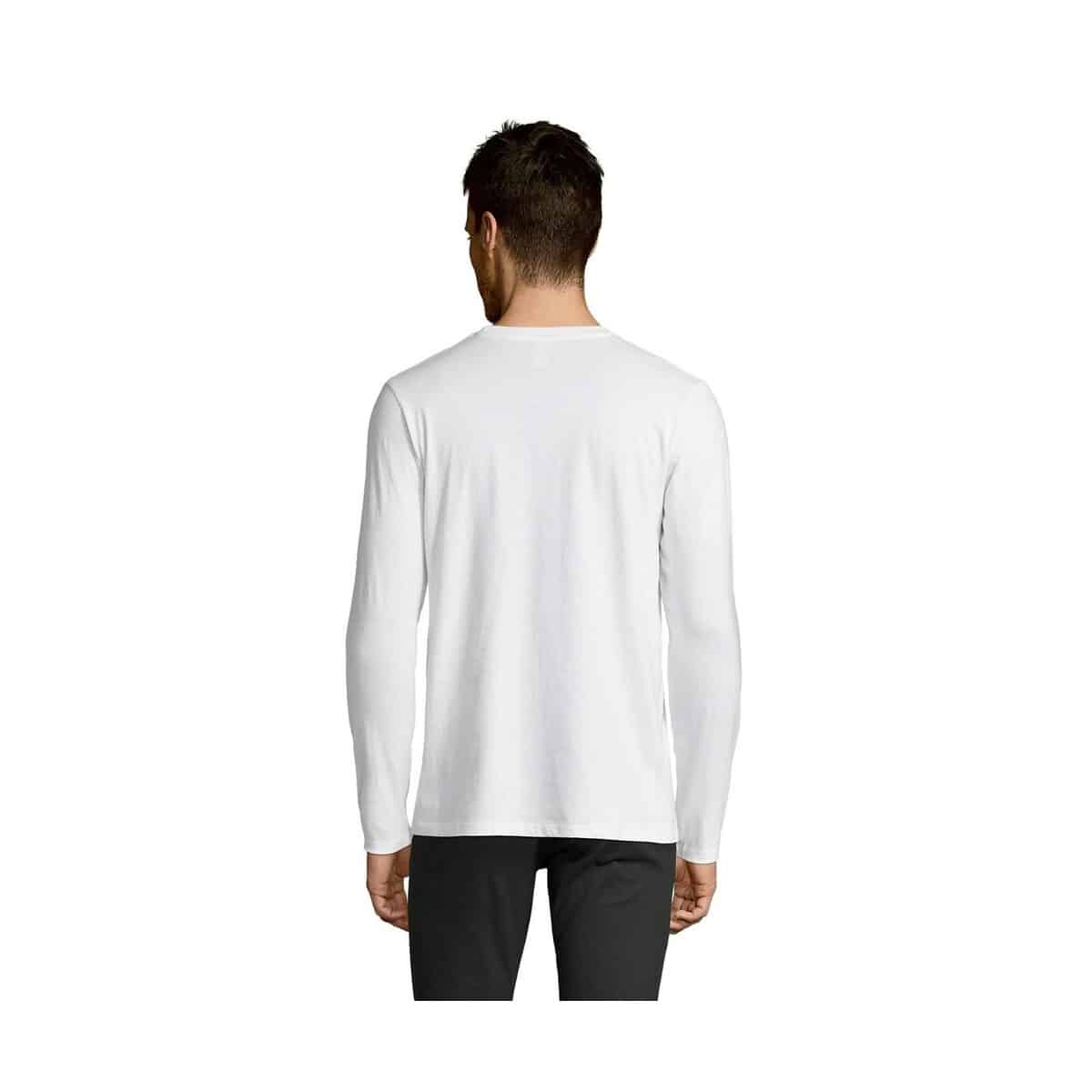 IMPERIAL LSL MEN t-shirt 190g IMPERIAL LSL MEN s02074-wh-back