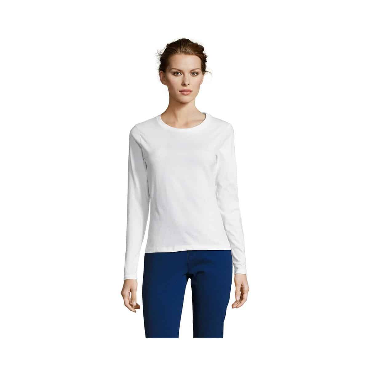 MAJESTIC Damski T-SHIRT 150g MAJESTIC s11425-wh