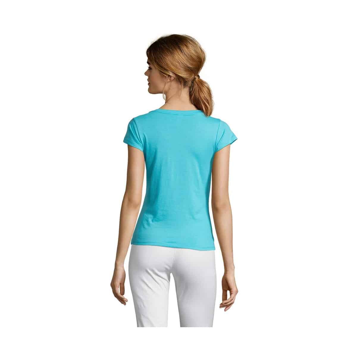 MOON Damski T-SHIRT 150g MOON s11388-al-back