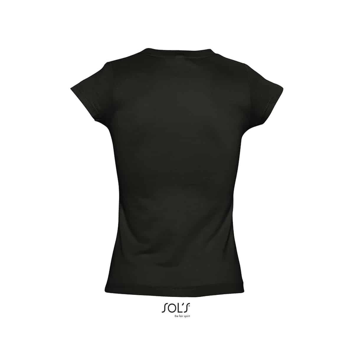 MOON Damski T-SHIRT 150g MOON s11388-db-back
