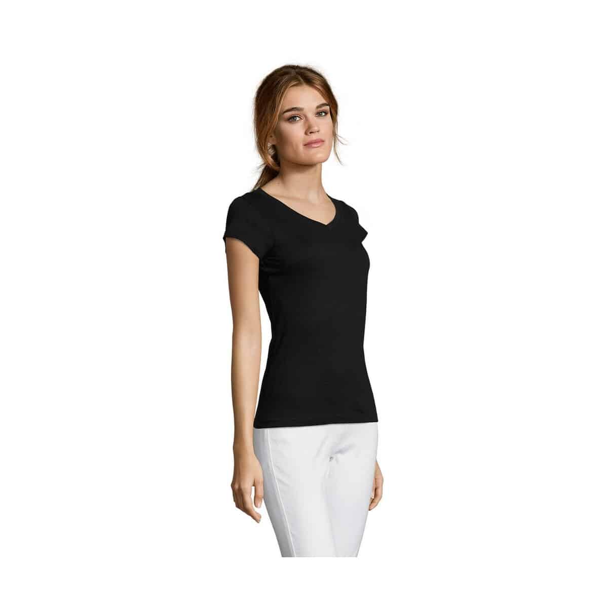 MOON Damski T-SHIRT 150g MOON s11388-db-side