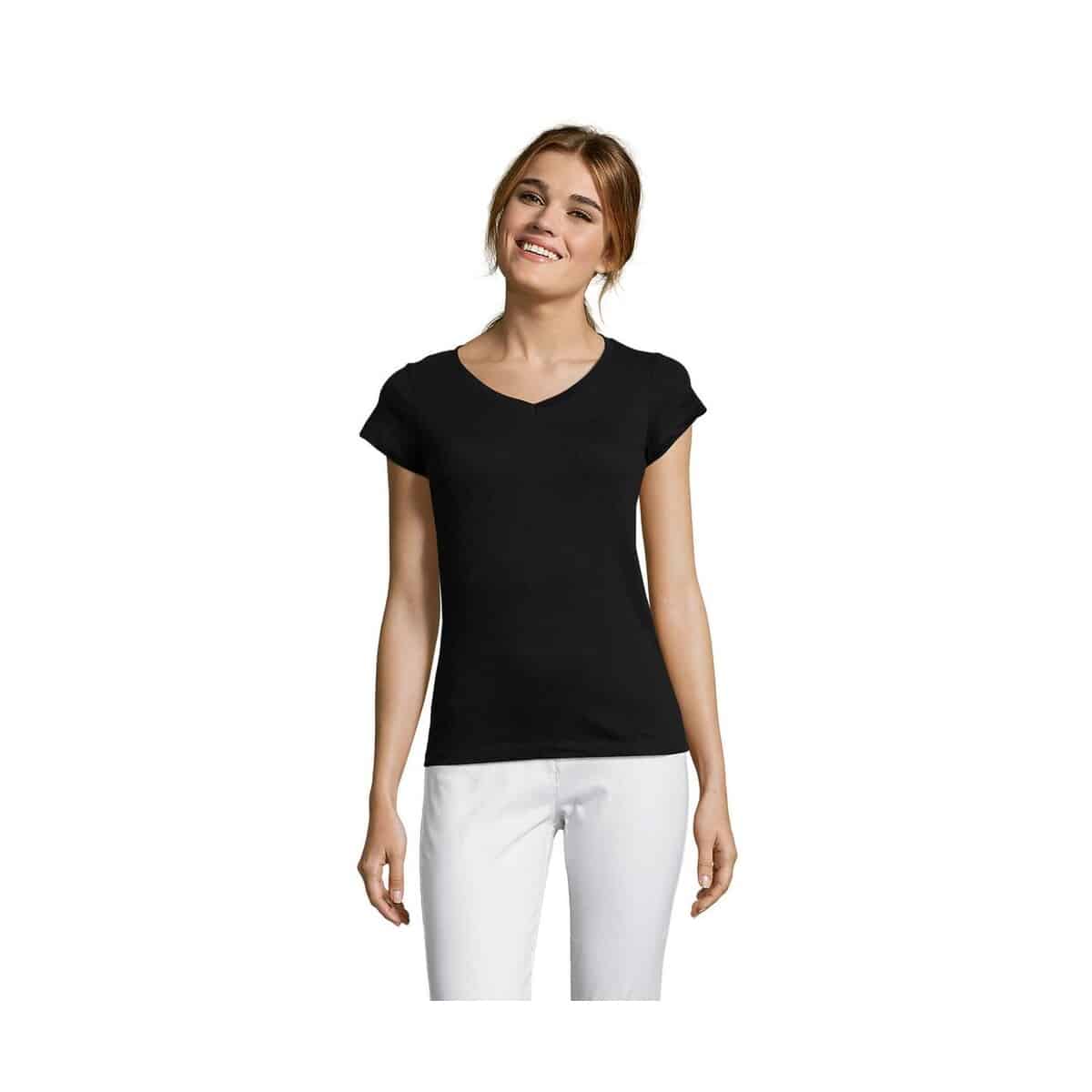 MOON Damski T-SHIRT 150g MOON s11388-db