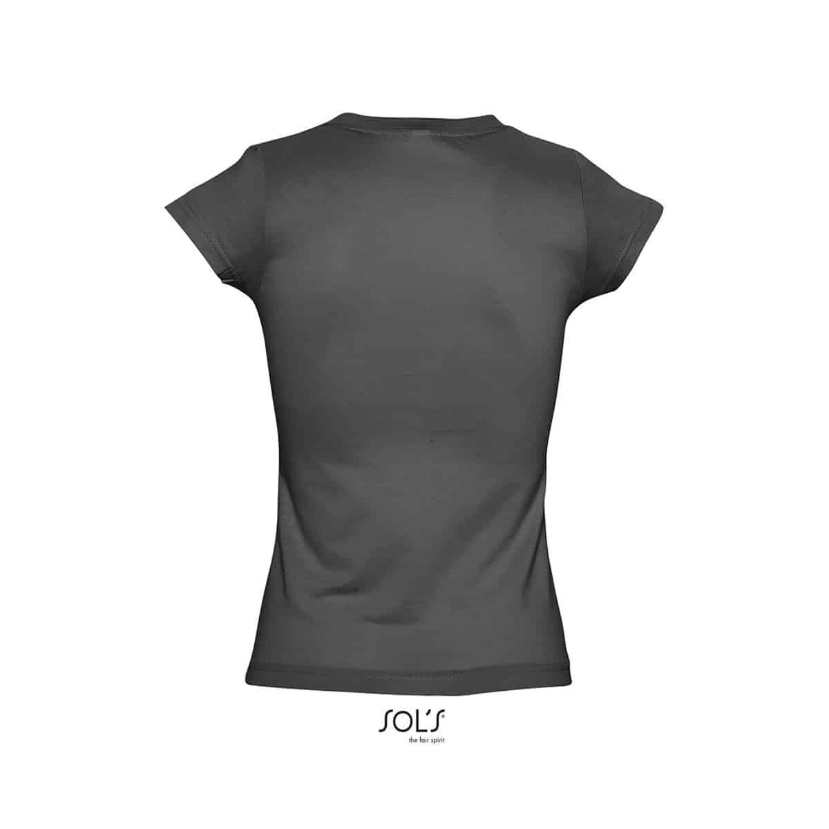 MOON Damski T-SHIRT 150g MOON s11388-dg-back