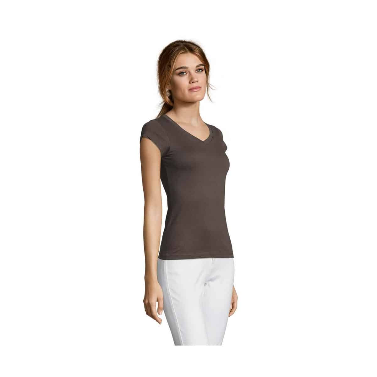 MOON Damski T-SHIRT 150g MOON s11388-dg-side