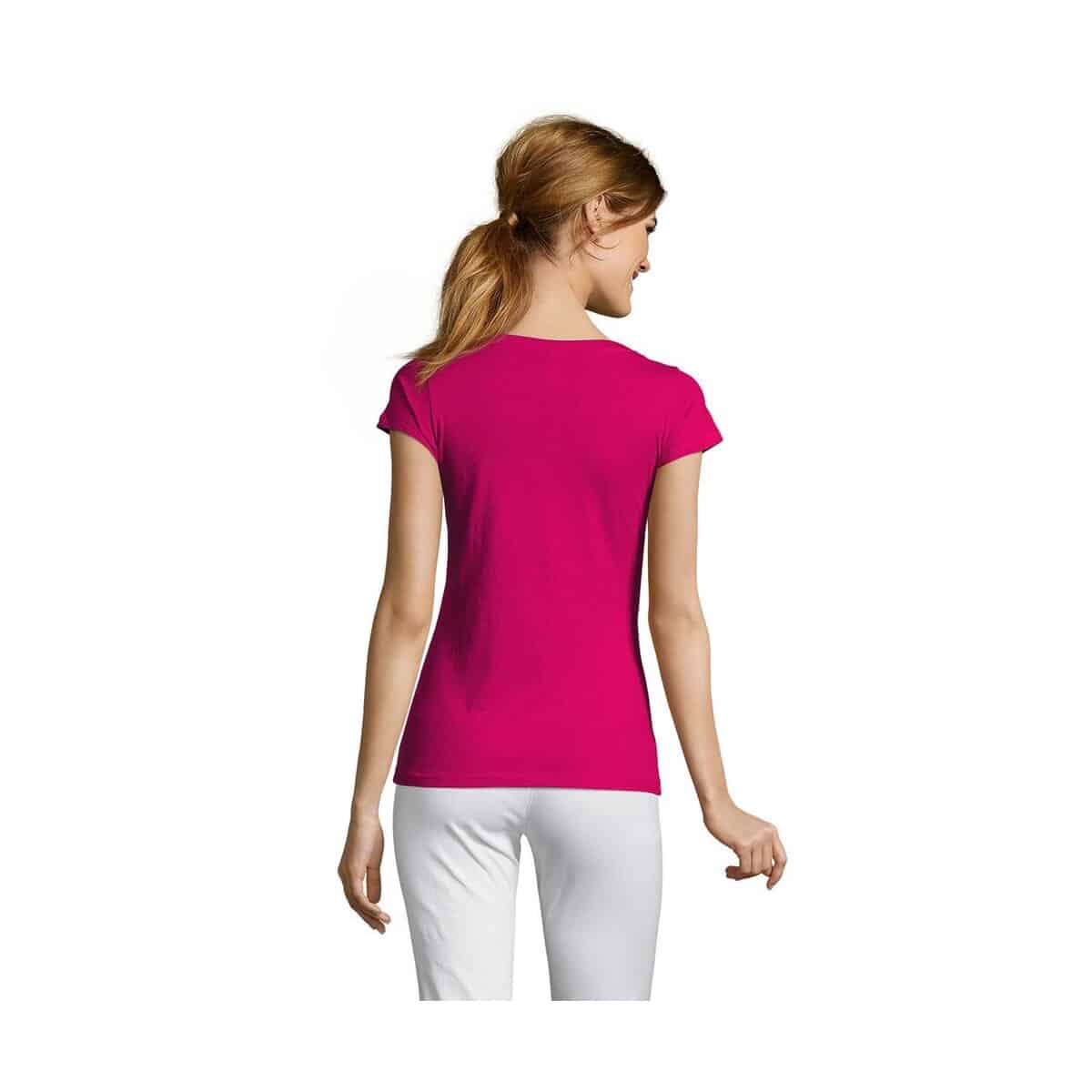 MOON Damski T-SHIRT 150g MOON s11388-fu-back