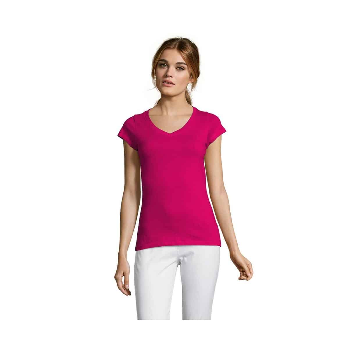 MOON Damski T-SHIRT 150g MOON s11388-fu