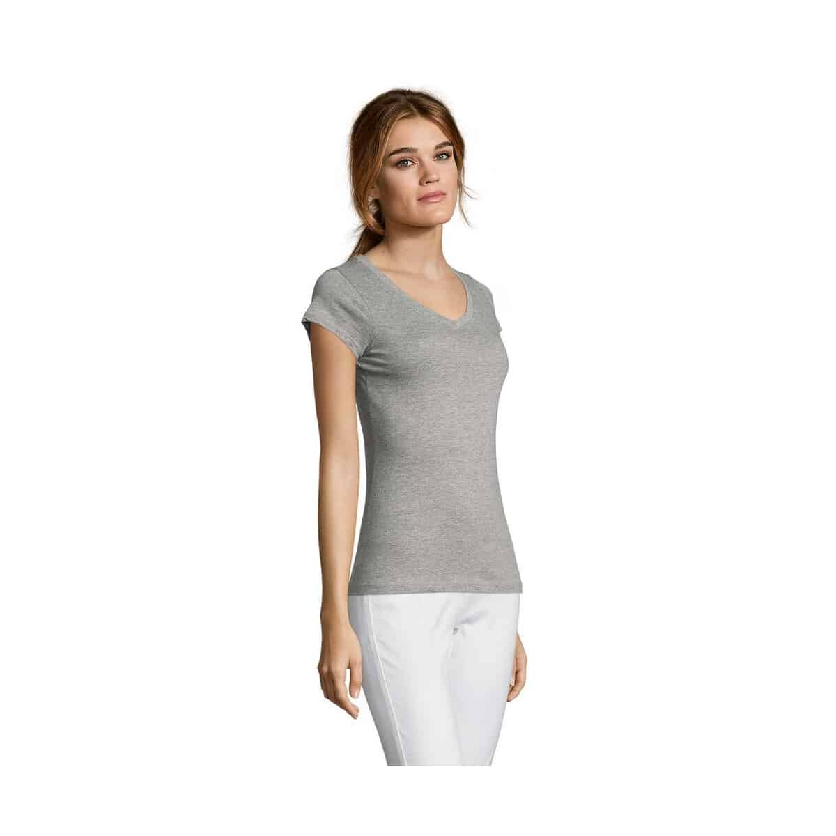 MOON Damski T-SHIRT 150g MOON s11388-gm-side