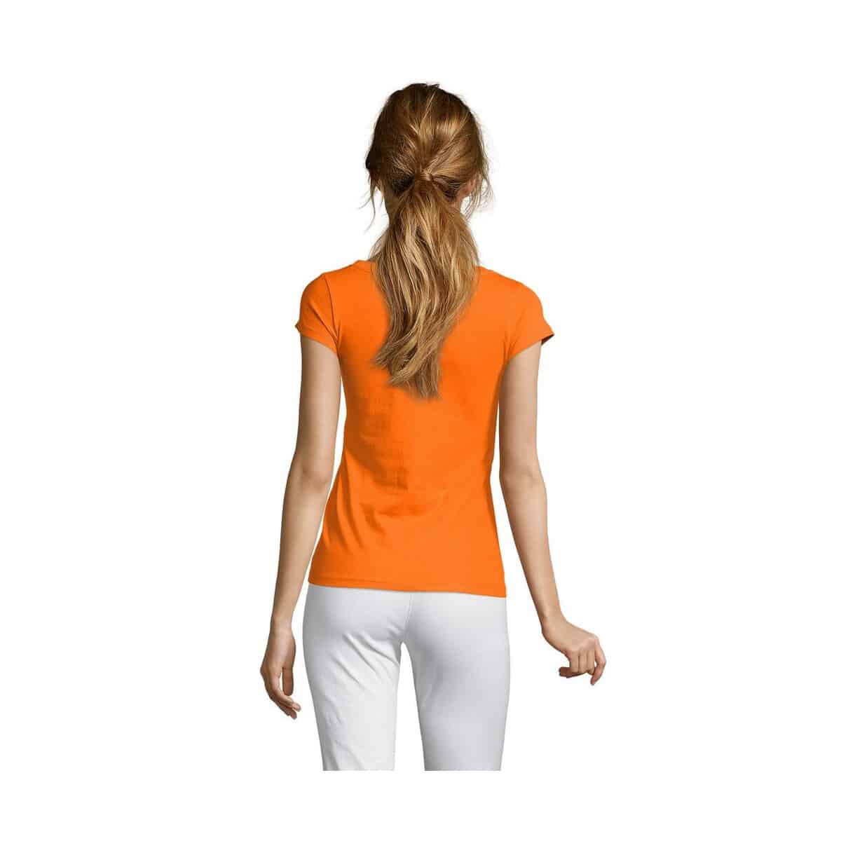 MOON Damski T-SHIRT 150g MOON s11388-or-back