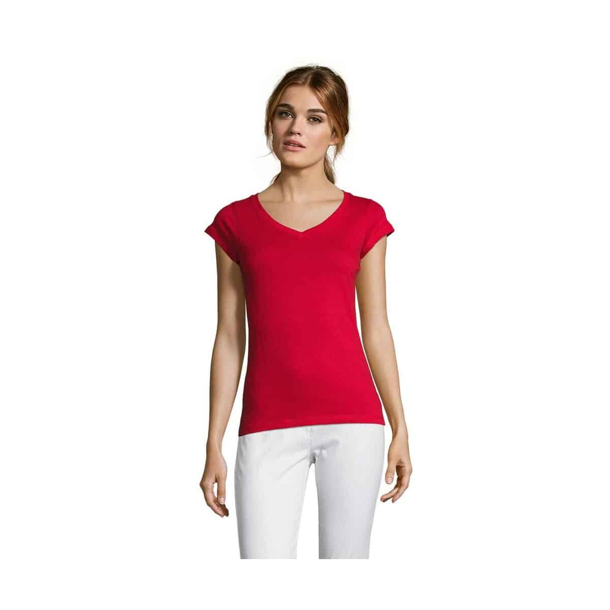 MOON Damski T-SHIRT 150g MOON s11388-rd