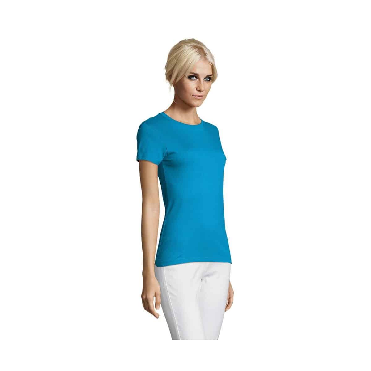 REGENT Damski T-Shirt 150g REGENT WOMEN s01825-aq-side