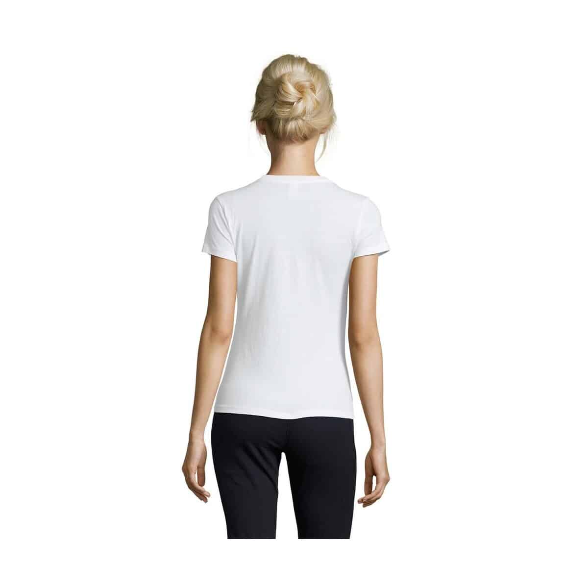 REGENT Damski T-Shirt 150g REGENT WOMEN s01825-wh-back