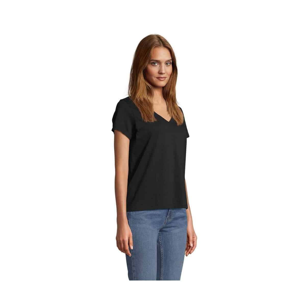REGENT V T-SHIRT WOMEN REGENT V WOMEN s04766-db-side