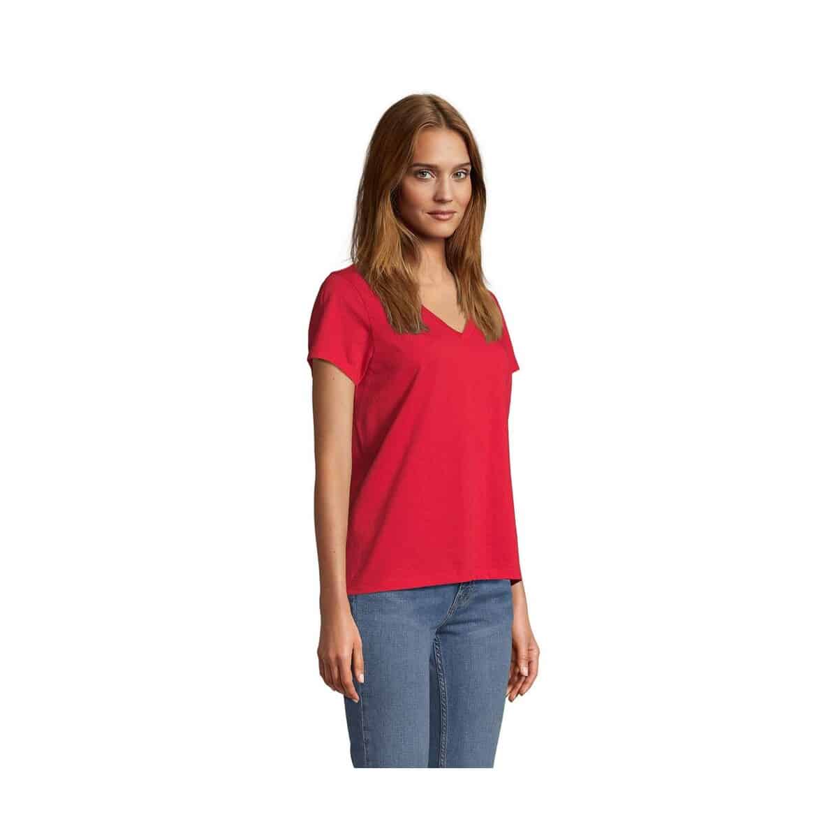 REGENT V T-SHIRT WOMEN REGENT V WOMEN s04766-rd-side