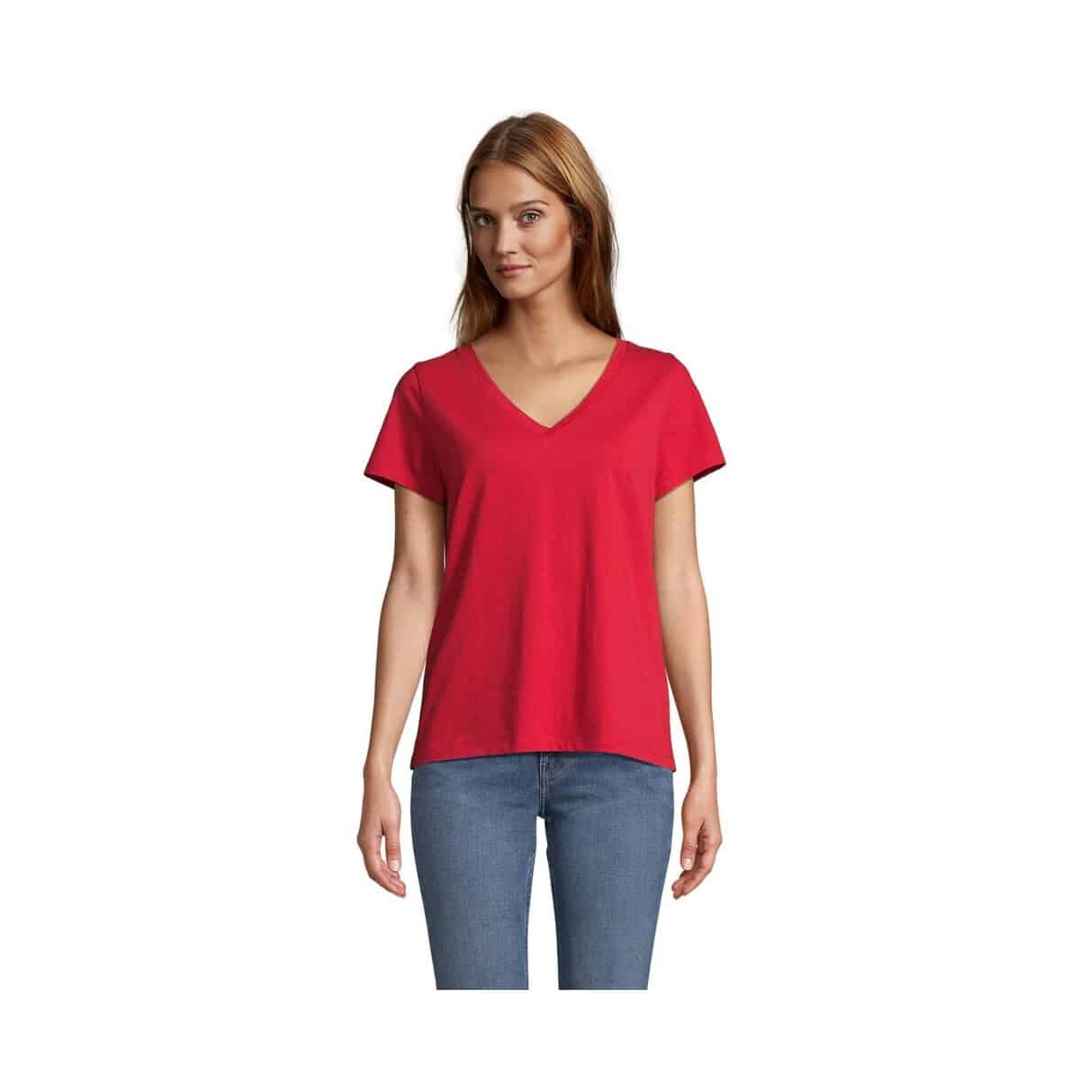 REGENT V T-SHIRT WOMEN REGENT V WOMEN s04766-rd