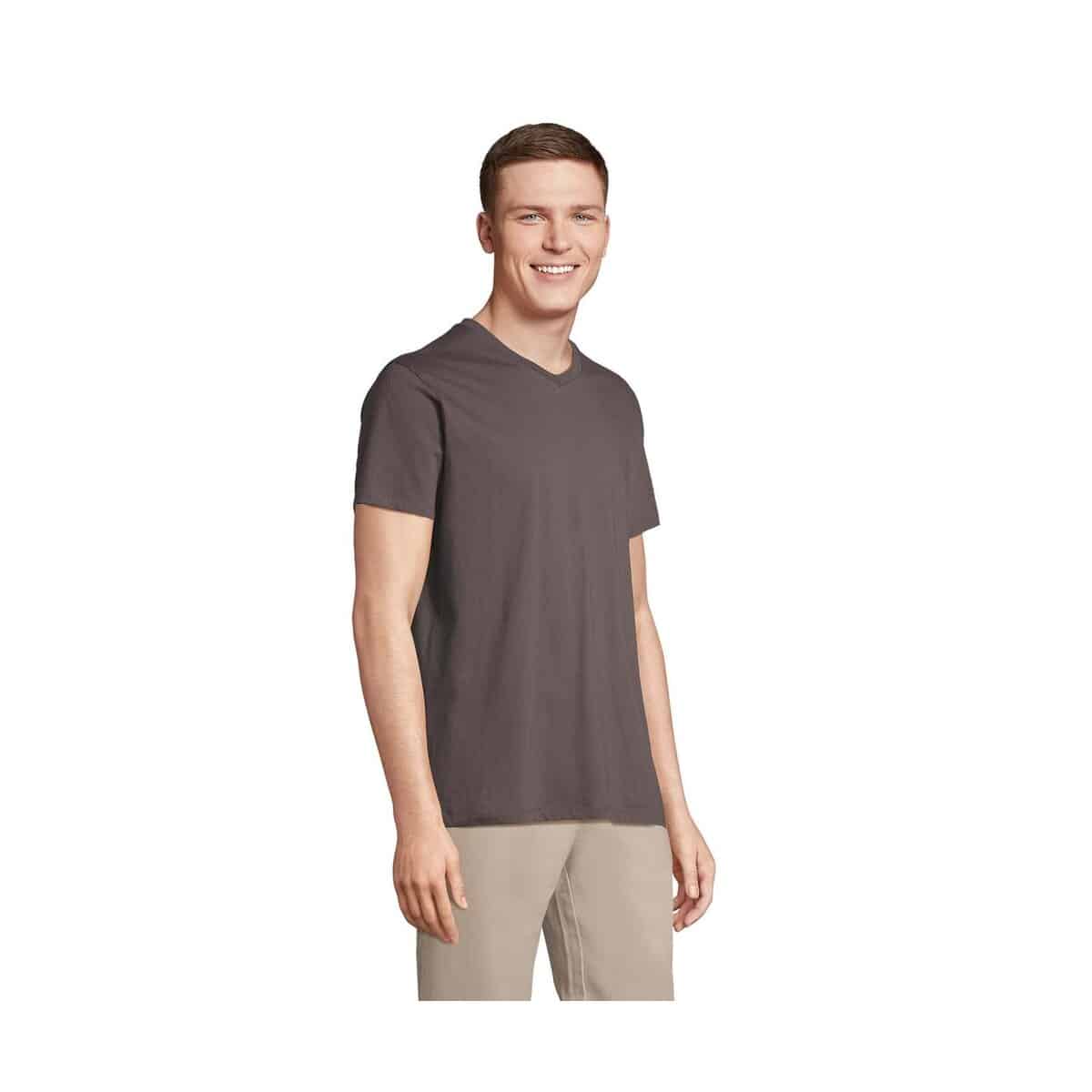 REGENT V V-NECK T-SHIRT REGENT V s04765-dg-side