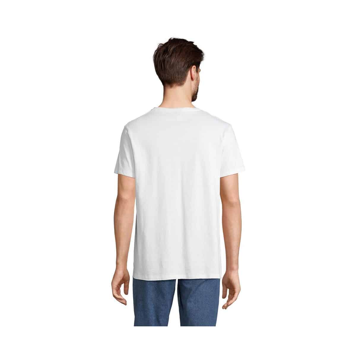 REGENT V V-NECK T-SHIRT REGENT V s04765-wh-back