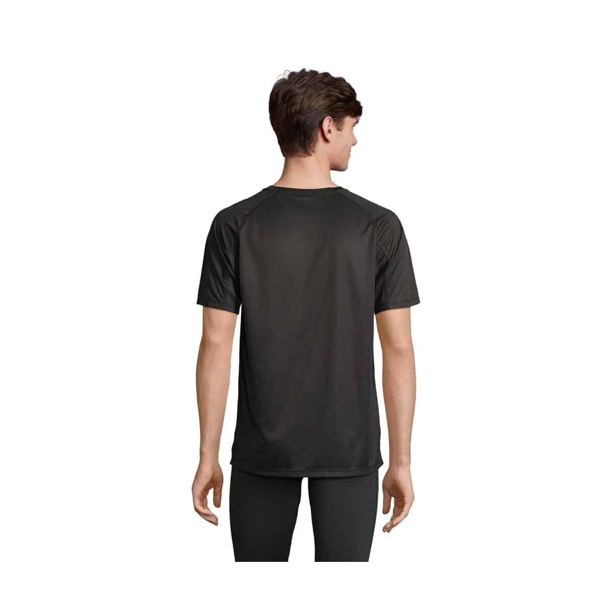 VORTEX RAGLAN T-SHIRT VORTEX s04787-bk-back