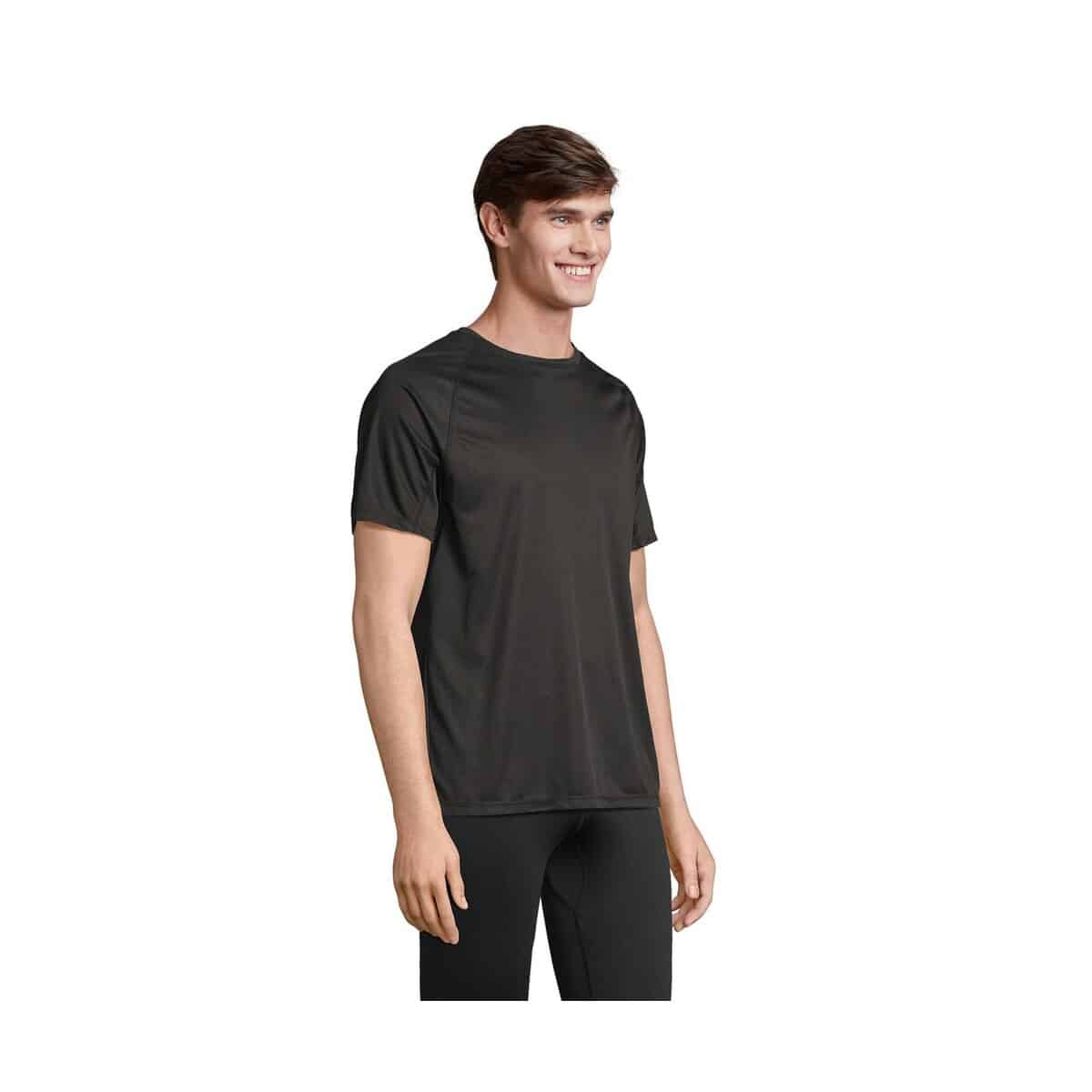 VORTEX RAGLAN T-SHIRT VORTEX s04787-bk-side