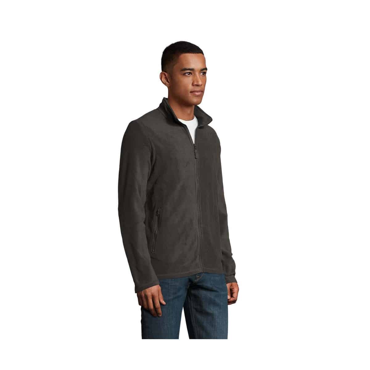 NORMAN Męski polar 220g NORMAN MEN s02093-cr-side