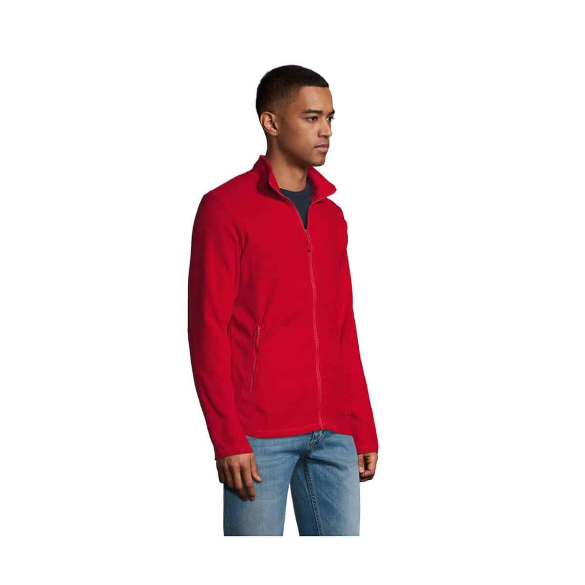 NORMAN Męski polar 220g NORMAN MEN s02093-rd-side
