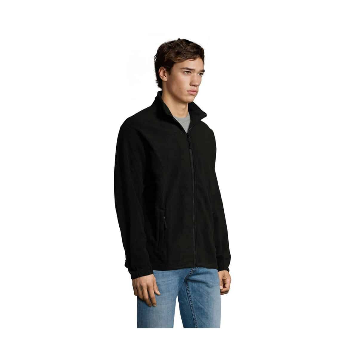 NORTH Bluza polarowa NORTH s55000-bk-side