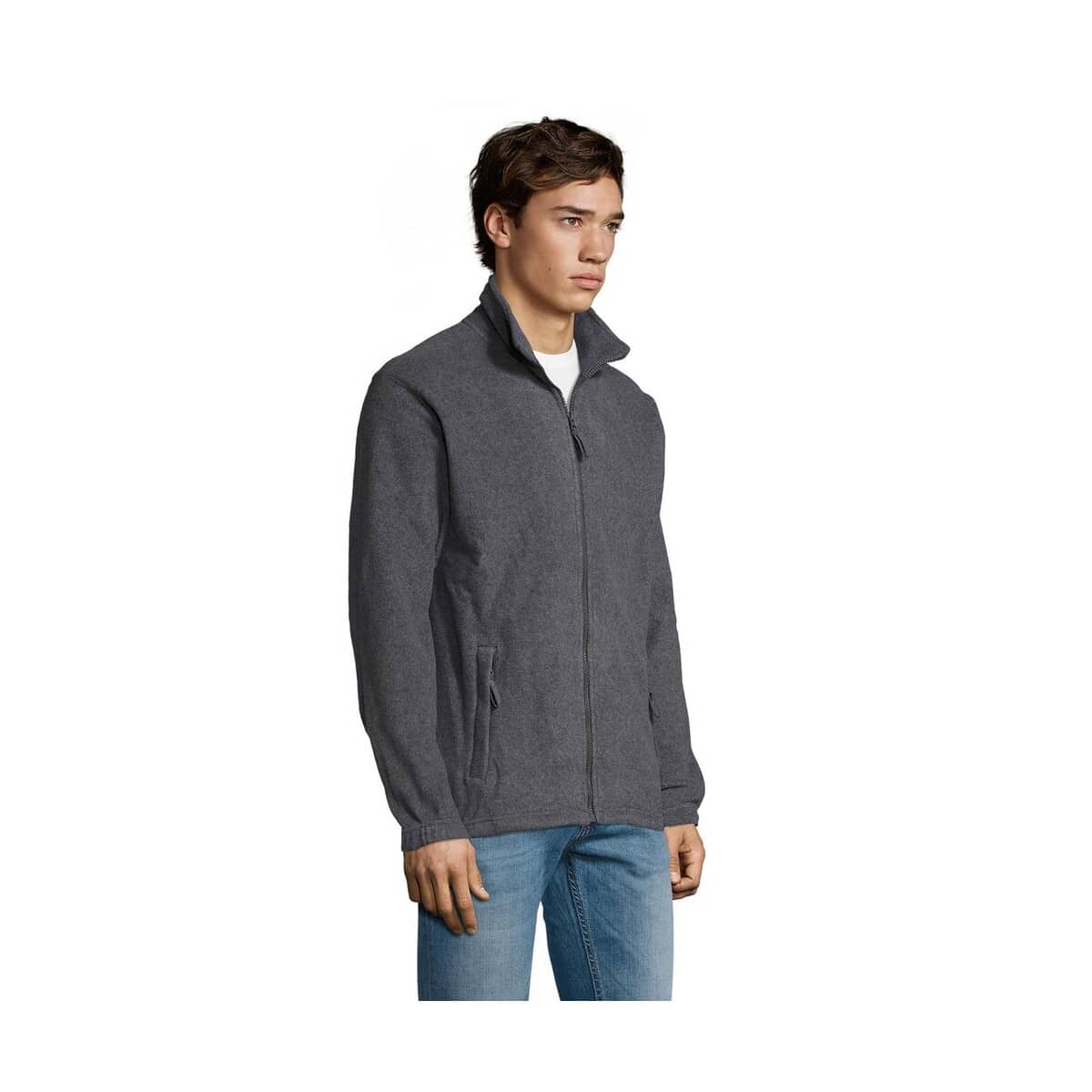 NORTH Bluza polarowa NORTH s55000-gm-side